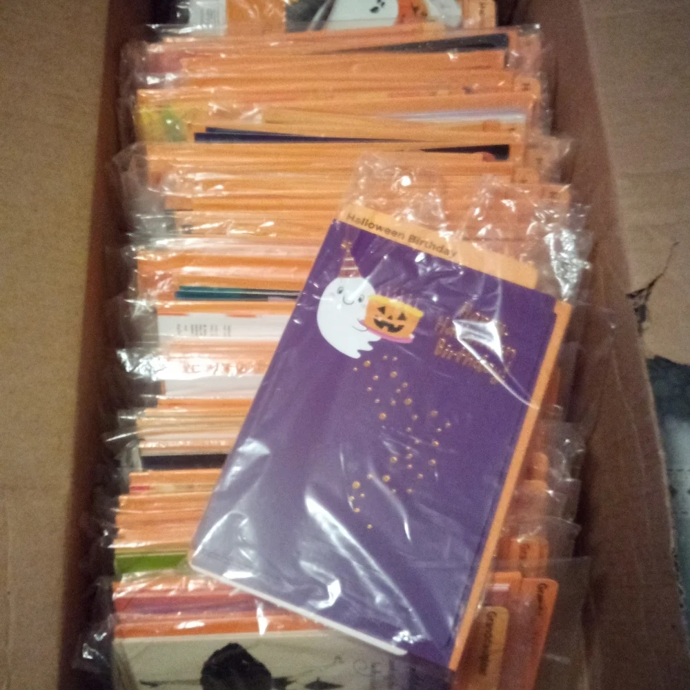 🆕 240 Hallmark Halloween Cards With Envelopes, Assorted, New